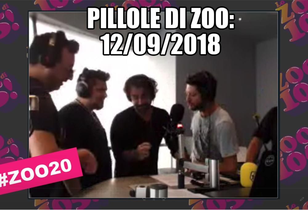 PILLOLE DI ZOO: 12/09/2018