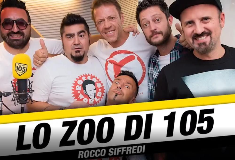 ROCCO SIFFREDI NELLO ZOO DI 105!