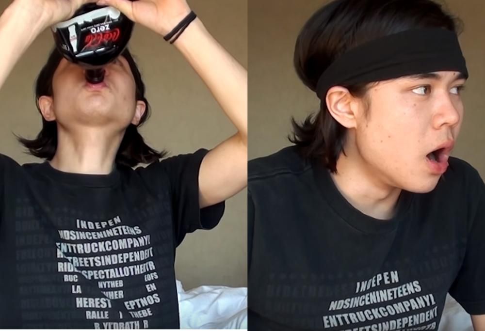 BERE 2 LITRI DI COCA COLA IN UN COLPO SOLO E LIBERARE SATANA!