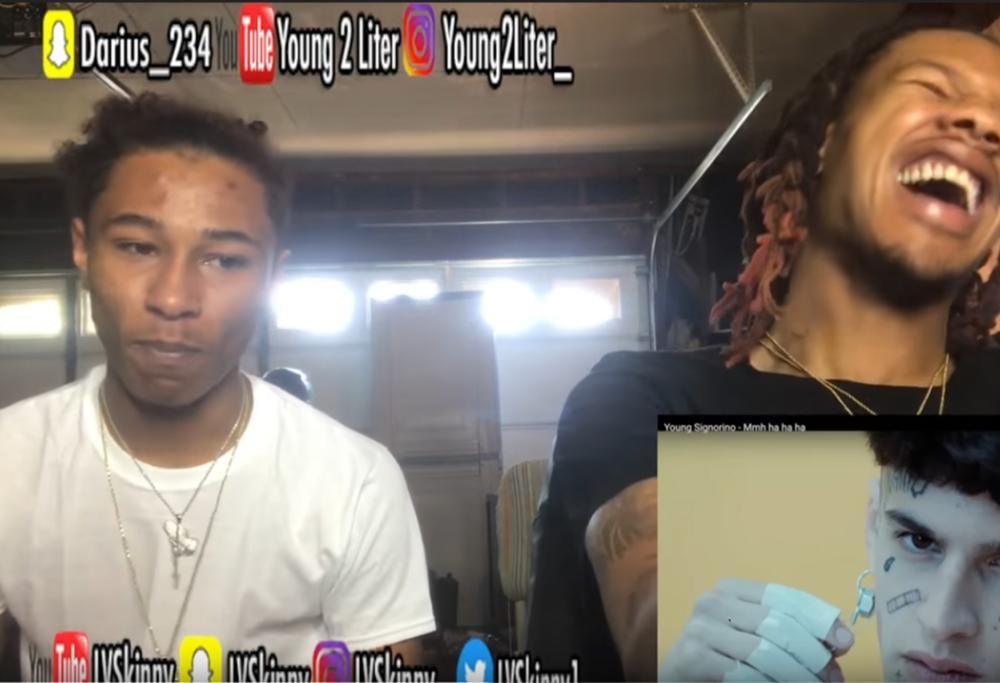 RAPPER AMERICANI COMMENTANO IL VIDEO DI YOUNG SIGNORINO