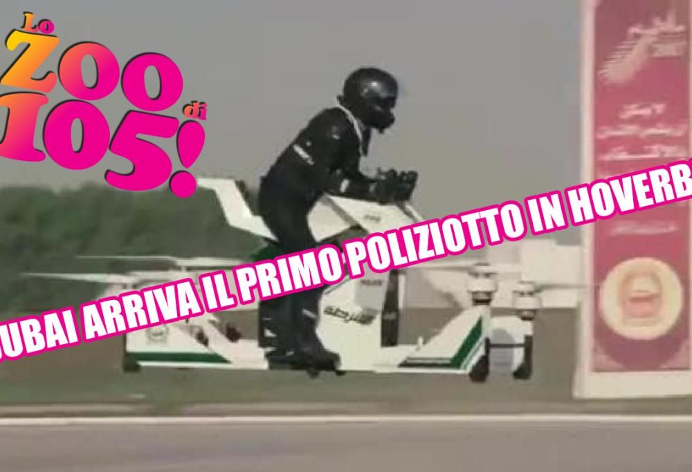A DUBAI ARRIVA IL PRIMO POLIZIOTTO IN HOVERBIKE!
