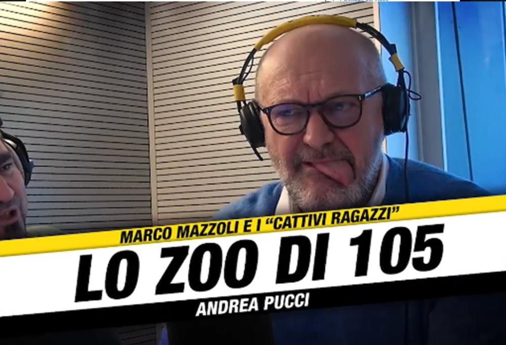 Pucci ospite ne Lo Zoo di 105