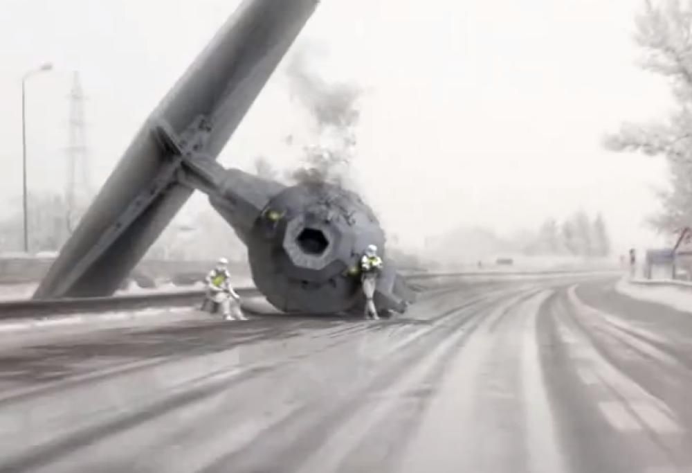 Incidente stradale un po’ particolare per gli Stormtrooper!