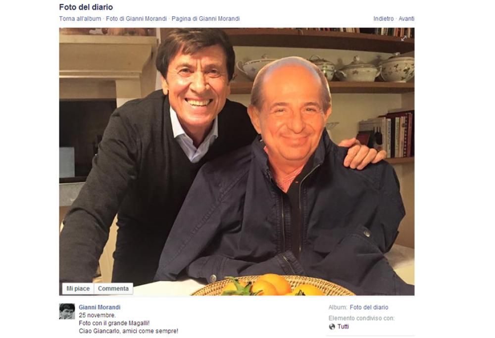 MORANDI VS MAGALLI:  Foto con  Magalli ma è Photoshoppata , Che la Faida Social continui…