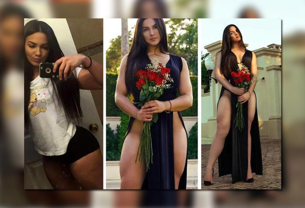 NATASHA ENCINOSA E LE SUE SUPER GAMBE MUSCOLOSE ARRAPANO IL WEB