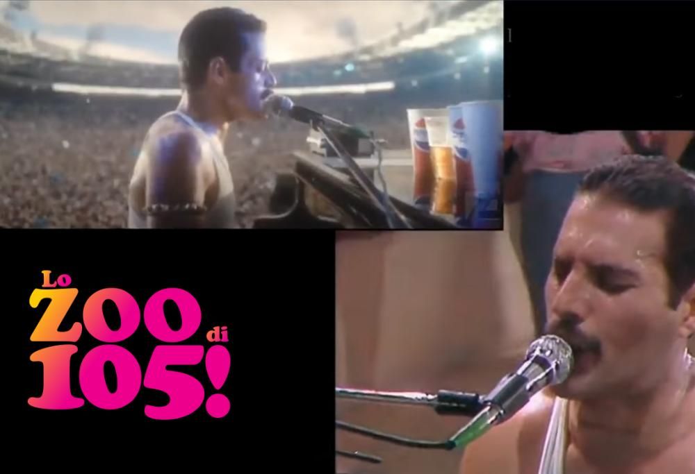 Freddie Mercury 1985 Vs Rami Malek 2018