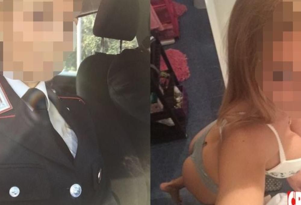 Guai per la Marescialla dei Carabinieri a causa delle sue foto HOT