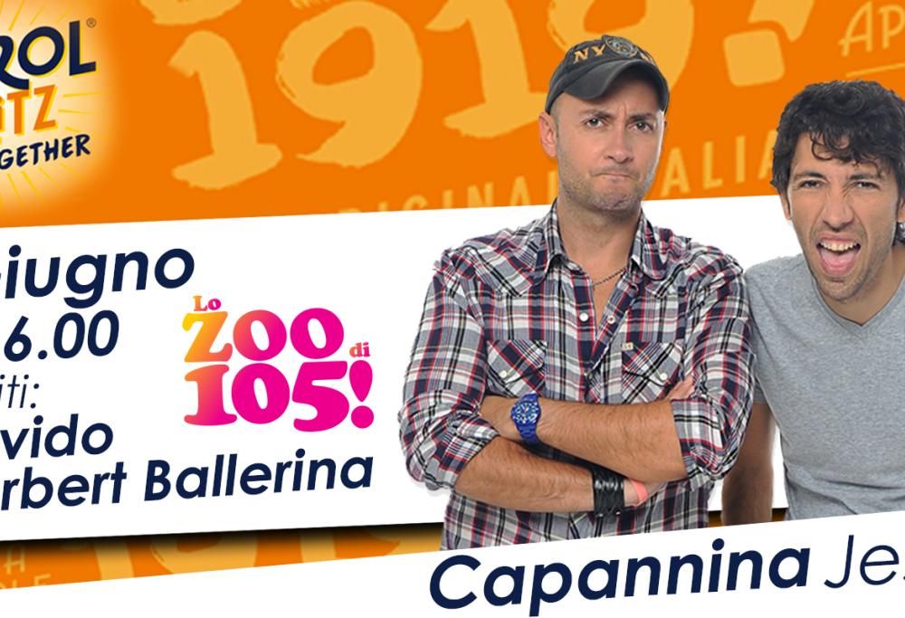 HERBERT BALLERINA E IVO AVIDO ALL’APEROL SPRITZ HAPPY TOGETHER – JESOLO