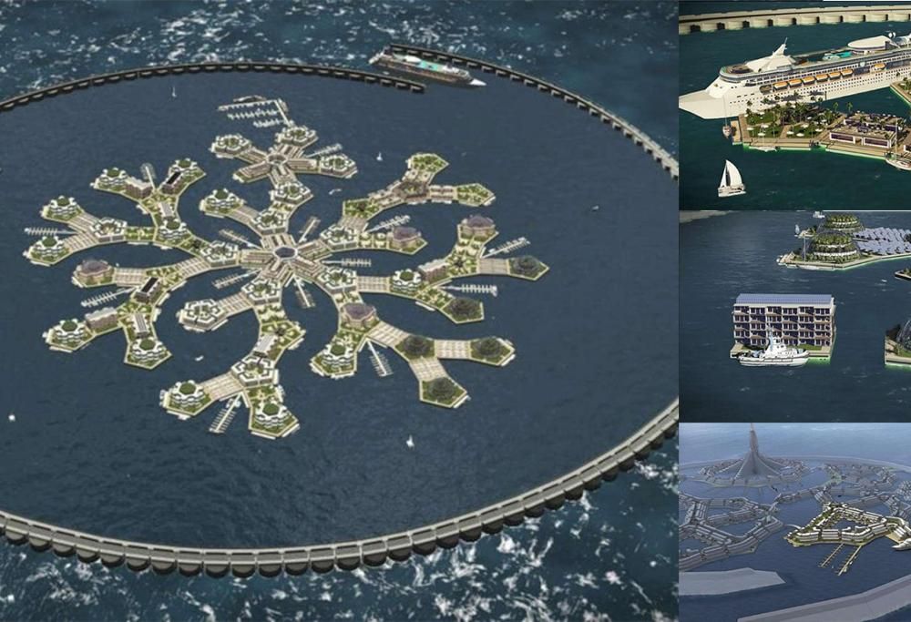 ARRIVA LA PRIMA CITTA’ GALLEGGIANTE DEL MONDO: Nell’Oceano Pacifico