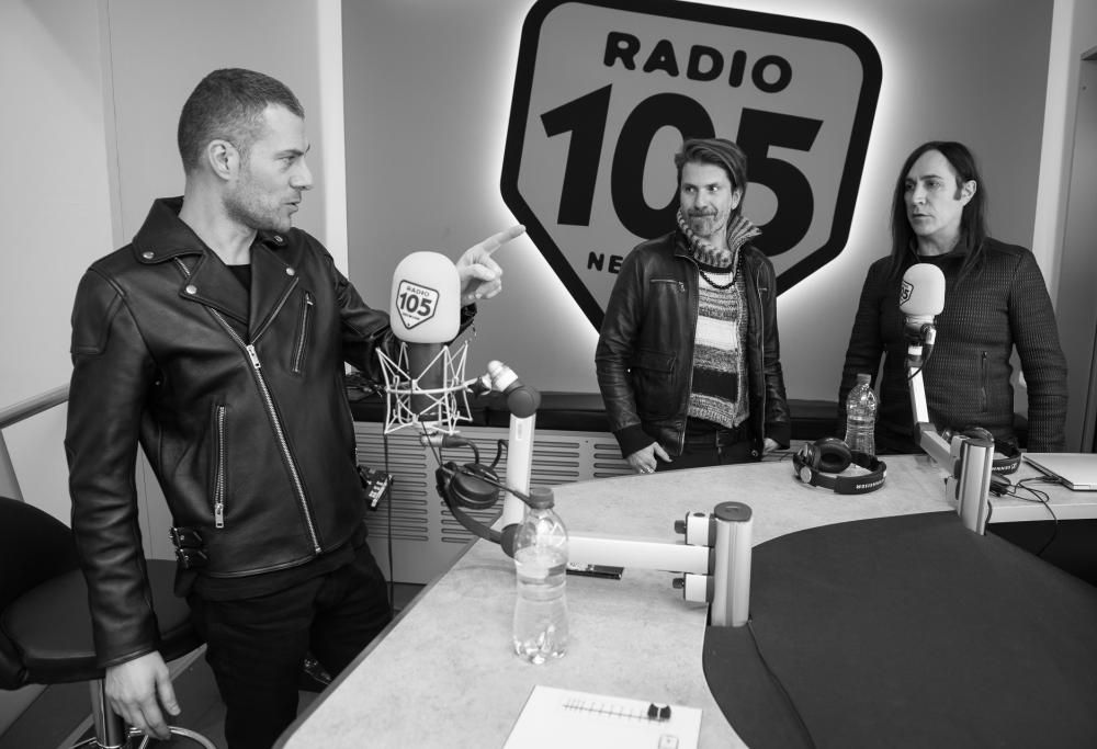 Afterhours, le foto dell’intervista a 105 Mi Casa