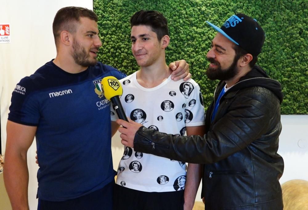 Tutto Esaudito, il sesto sogno: Emanuela e la sua famiglia incontrano la Nazionale Italiana di Rugby