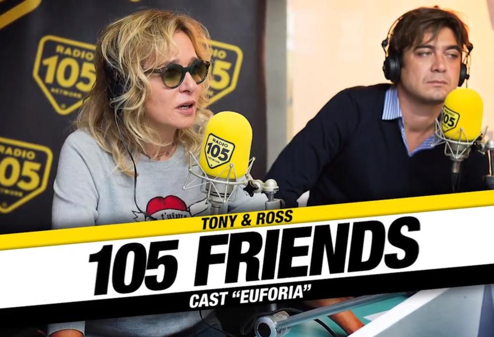 Valeria Golino e Riccardo Scamarcio a 105 Friends: guarda l’intervista