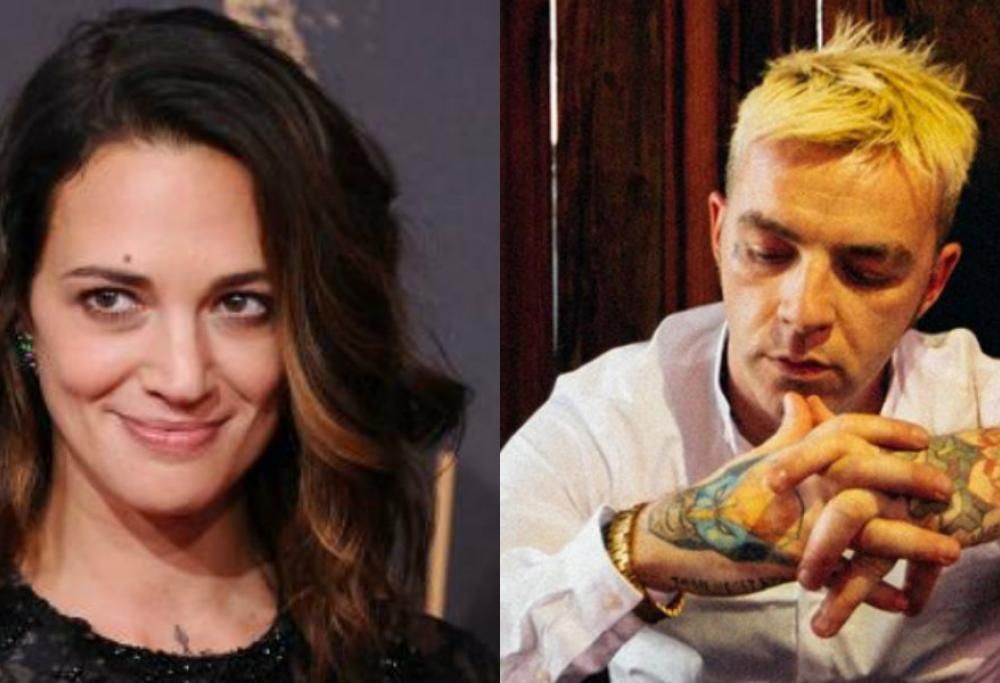 Asia Argento è salita a sorpresa sul palco durante il live di Salmo