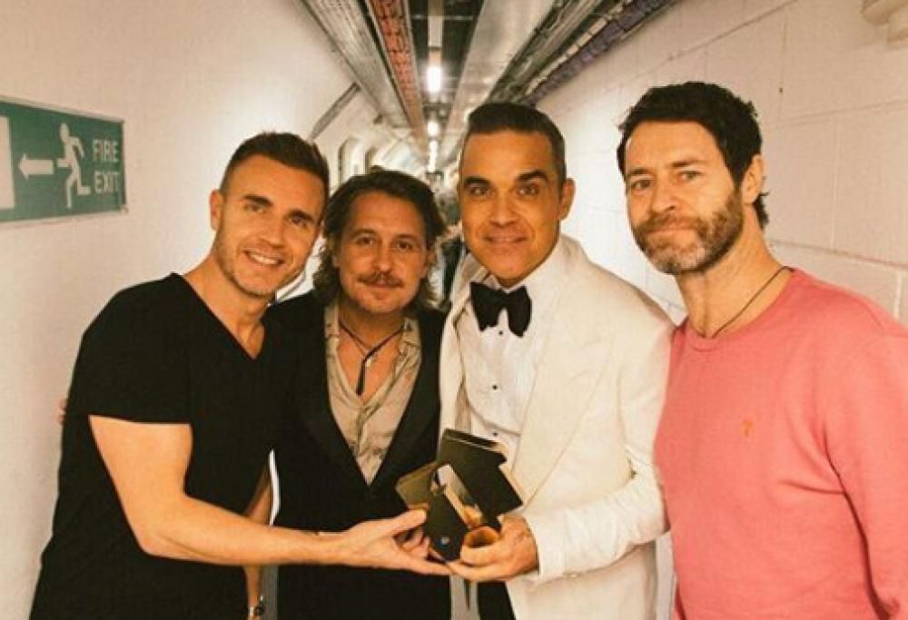 Take That e Robbie Williams di nuovo insieme per una sera. Sarà finita qui?