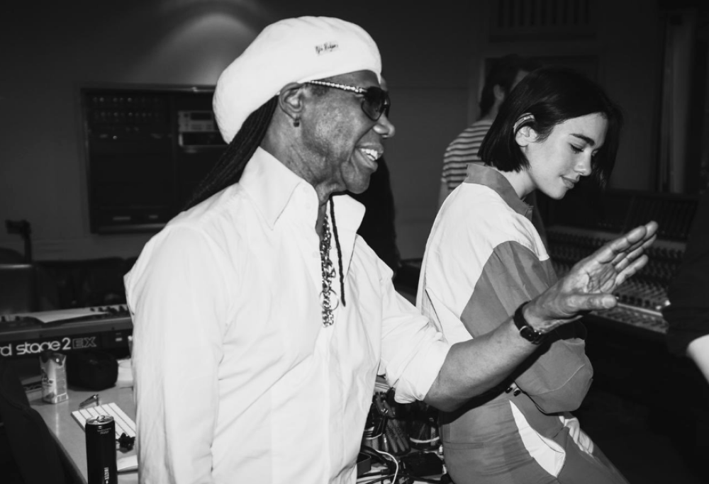 Dua Lipa e Nile Rodgers in studio insieme: “È una grande emozione”
