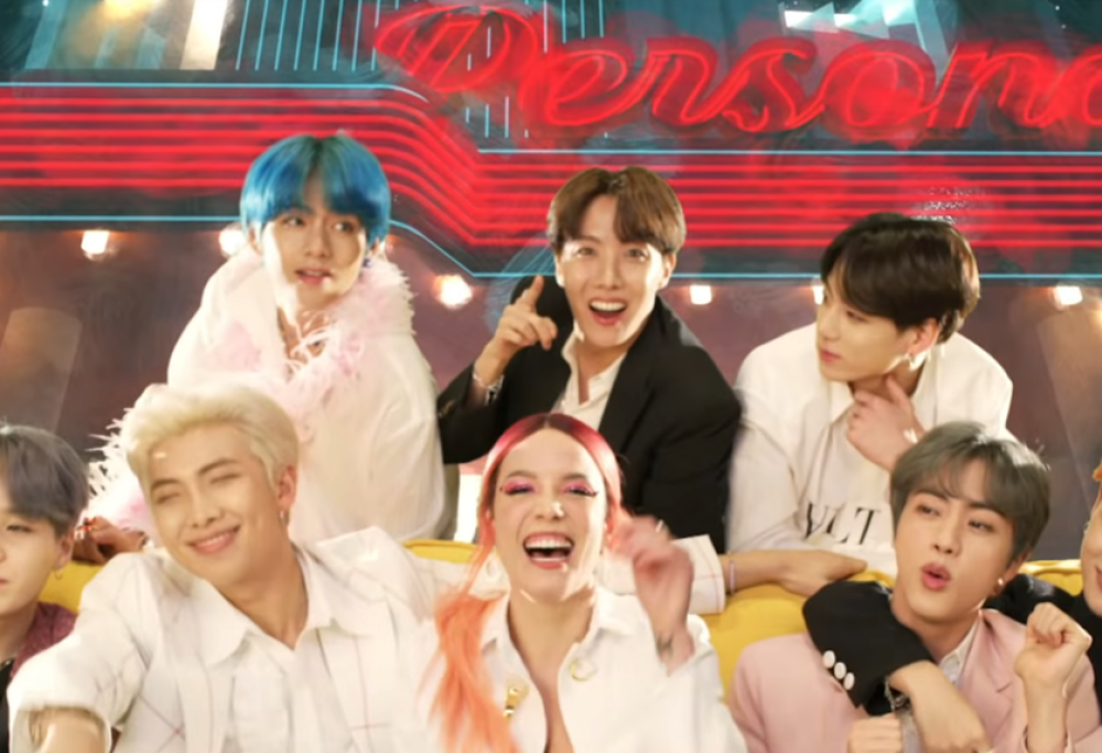BTS ft. Halsey: record di view per “Boy With Luv”