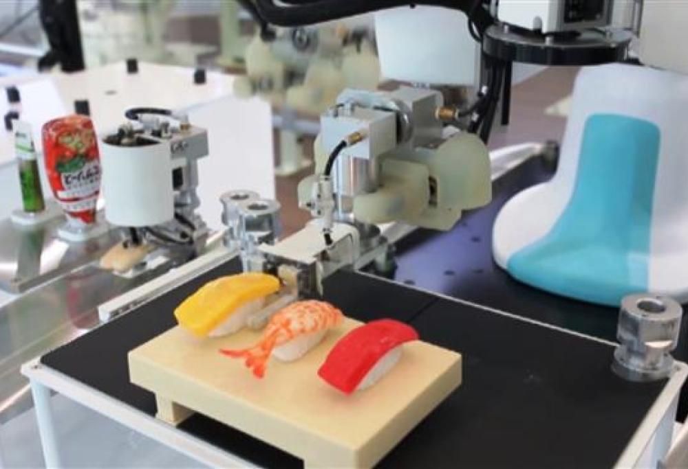 Il robot che sforna ben 2.400  roll per Sushi in un’ora!