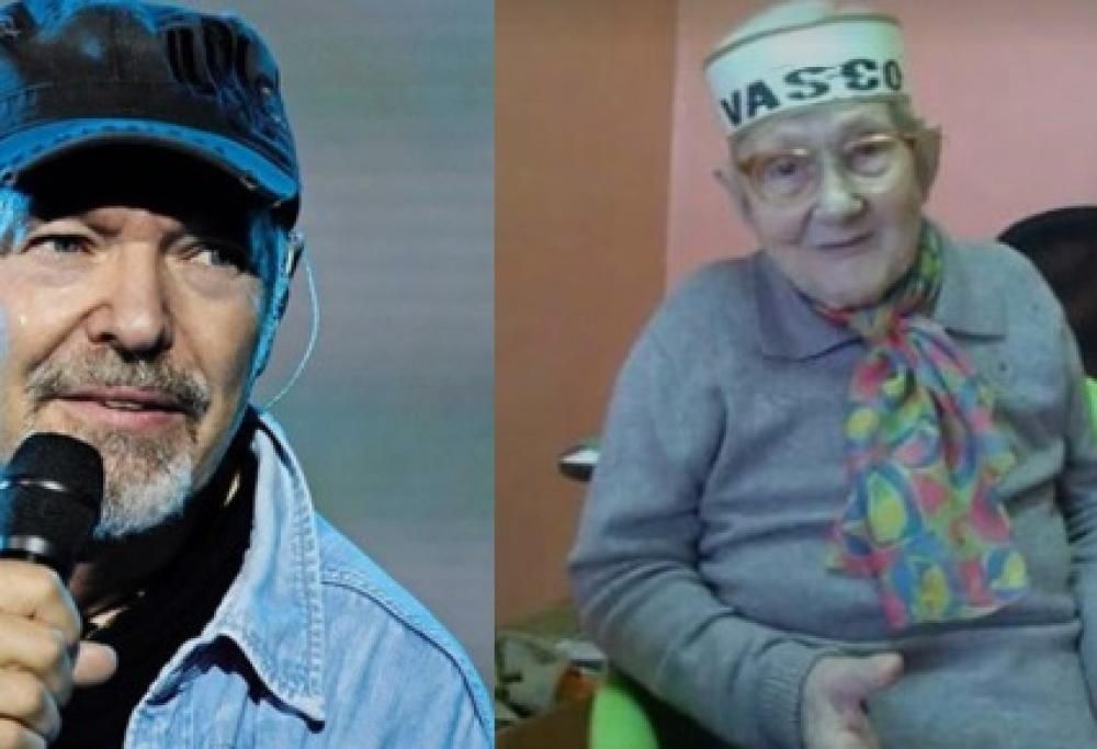 Vasco Rossi, una fan di 98 anni gli invia un video molto rock: il cantante le risponde
