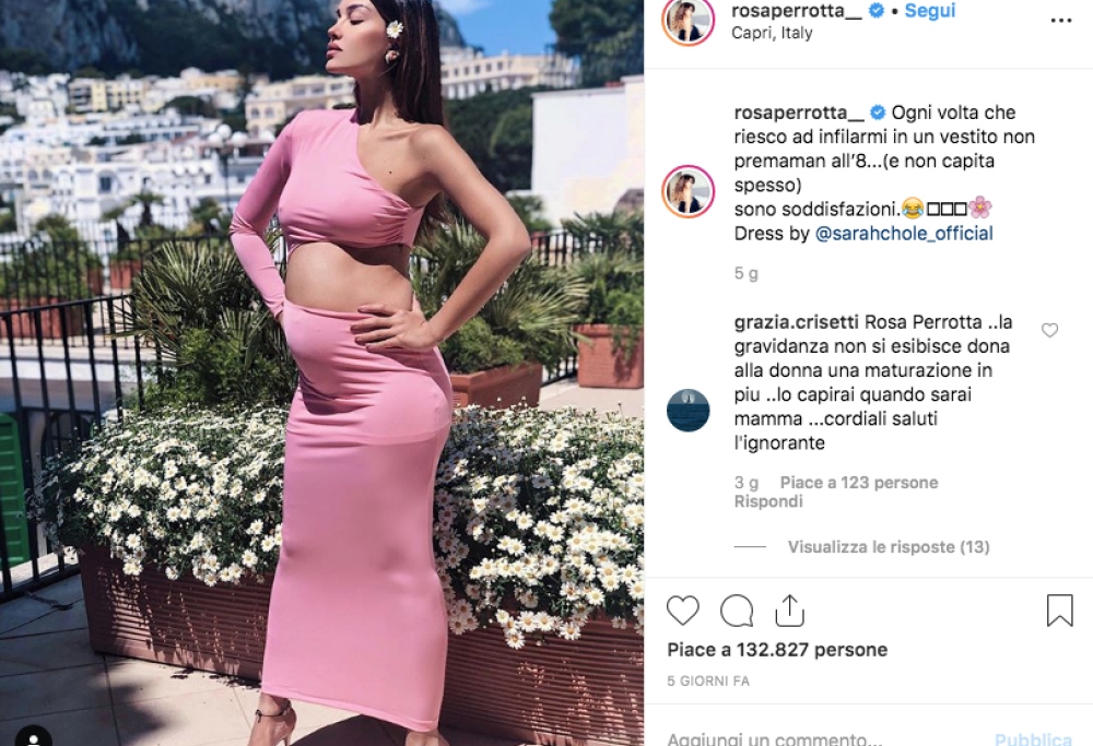 “Sembri Peppa Pig”: Rosa Perrotta troppo sexy e il web si scatena