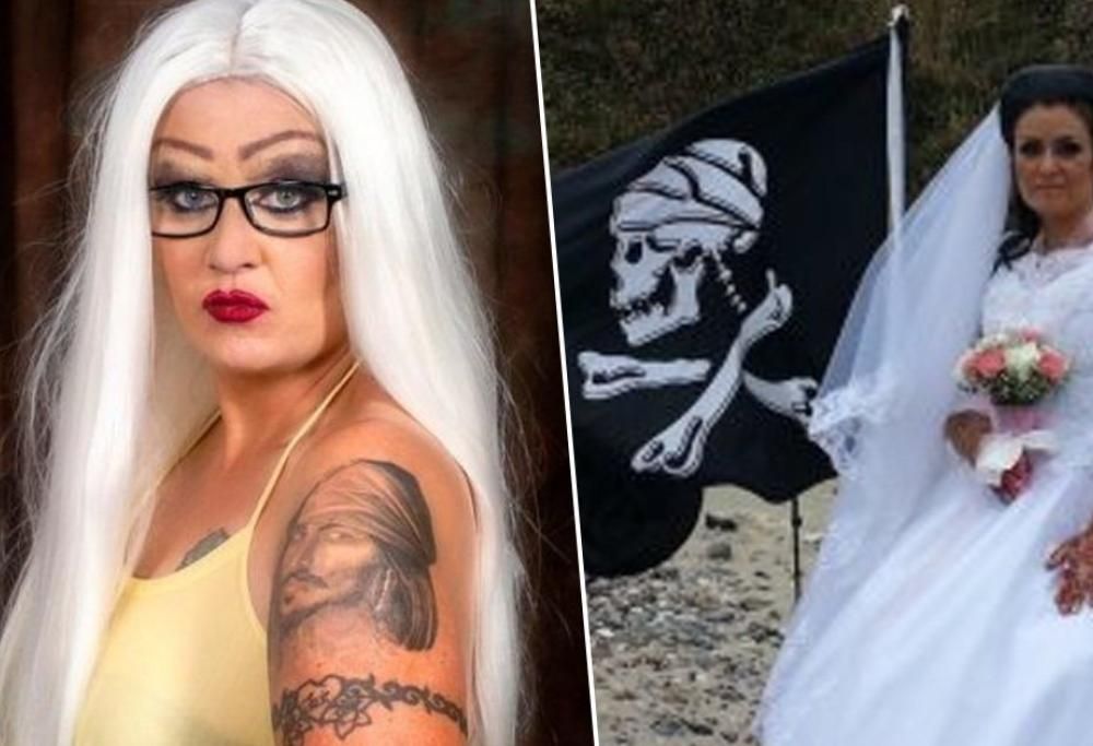 Donna sposa un pirata fantasma ma sostiene di aver tentato di ucciderla dopo averlo lasciato!
