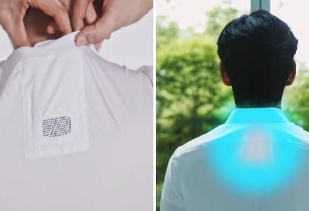 Arriva finalmente il condizionatore portatile da indossare nella tasca della camicia!