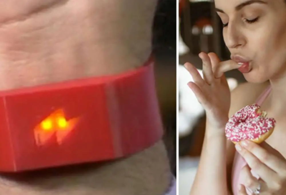 Amazon vende il bracciale che ti avvisa quando stai spendendo o mangiando troppo!