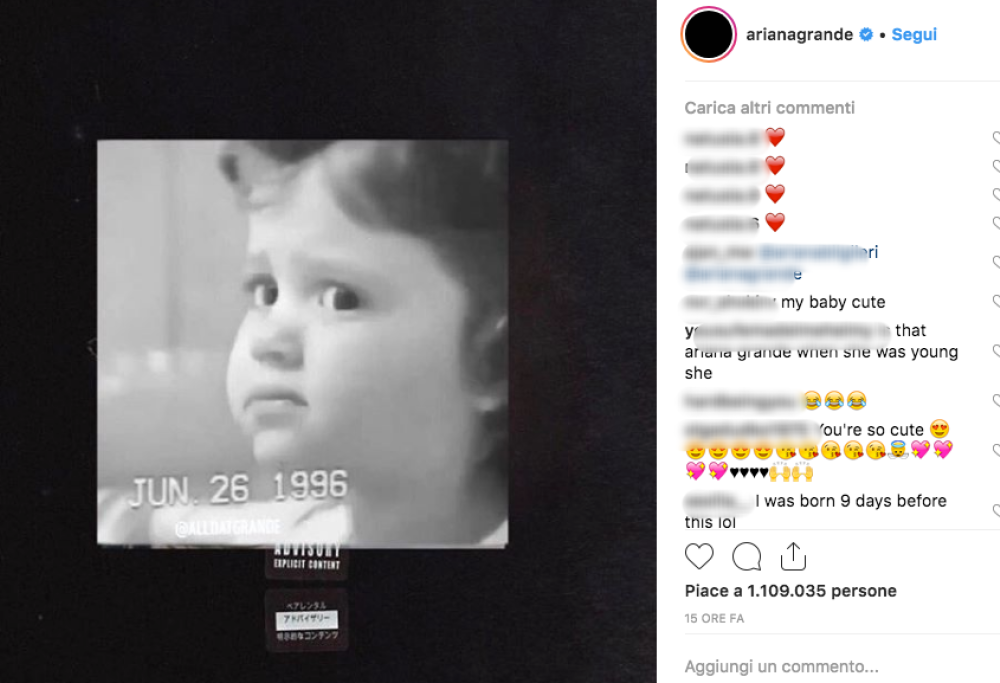 Ariana Grande pubblica cover simpatiche dell’album “Thank U, Next”… quale preferisci?