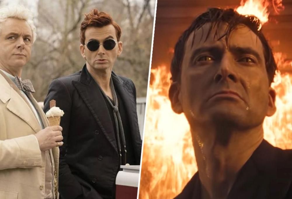 Migliaia di petizioni per cancellare Good Omens da Netflix, ma è su Amazon Prime!