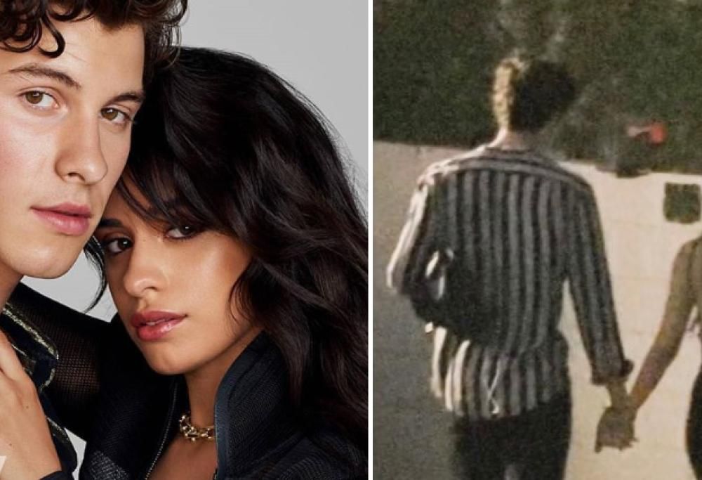 Shawn Mendes a Camila Cabello paparazzati mano nella mano