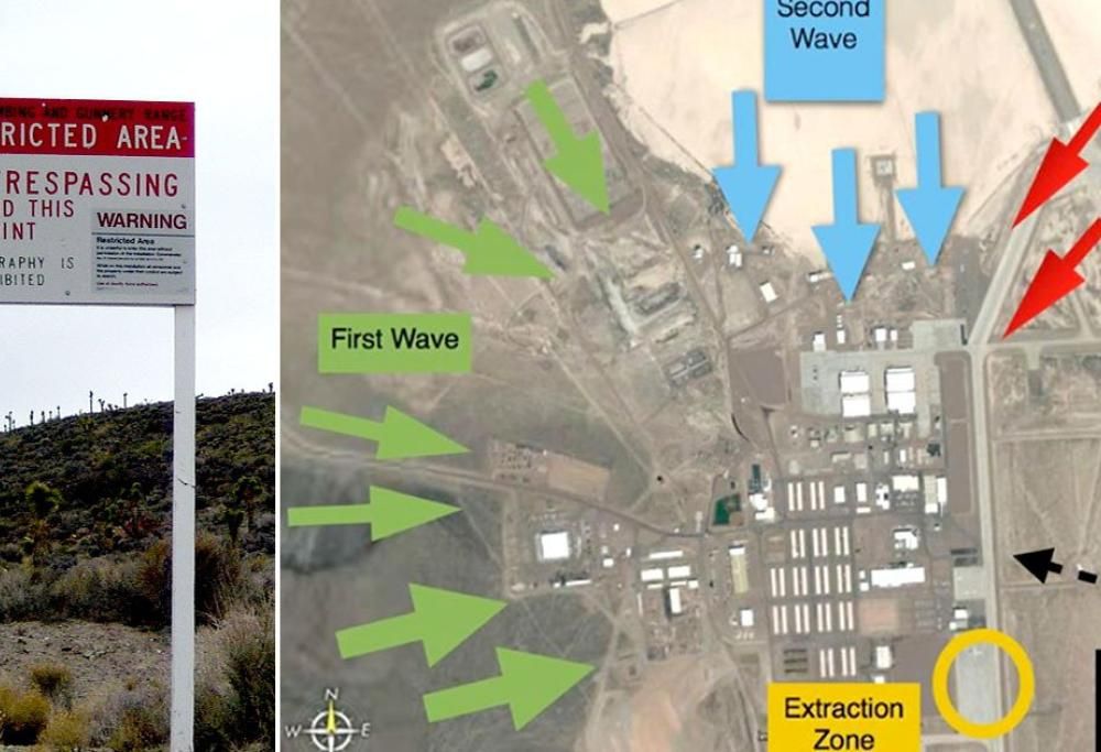 470 mila complottisti  stanno progettando un assalto all’Area 51!