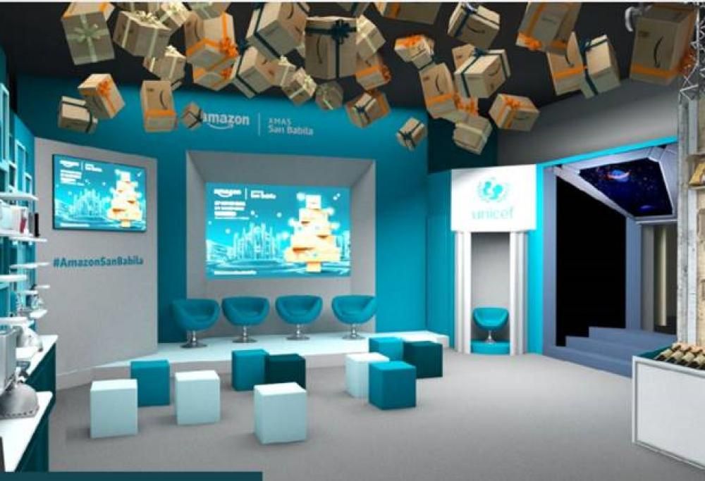 Torna l’Amazon Xmas San Babila per celebrare le offerte del Black Friday e la stagione dello shopping natalizio!