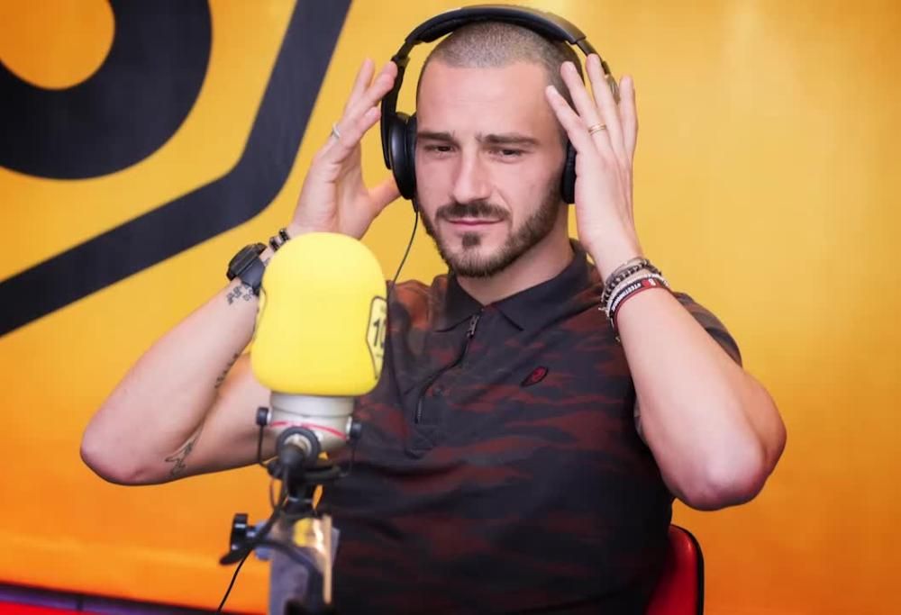 Leonardo Bonucci a 105 Mi Casa: “Gattuso? La carica che trasmette in campo è impressionante”