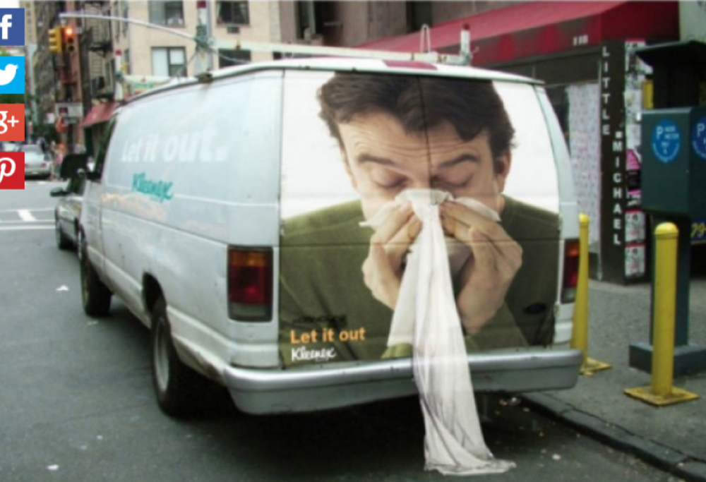 Dieci geniali pubblicità che non potrete fare a meno di notare!