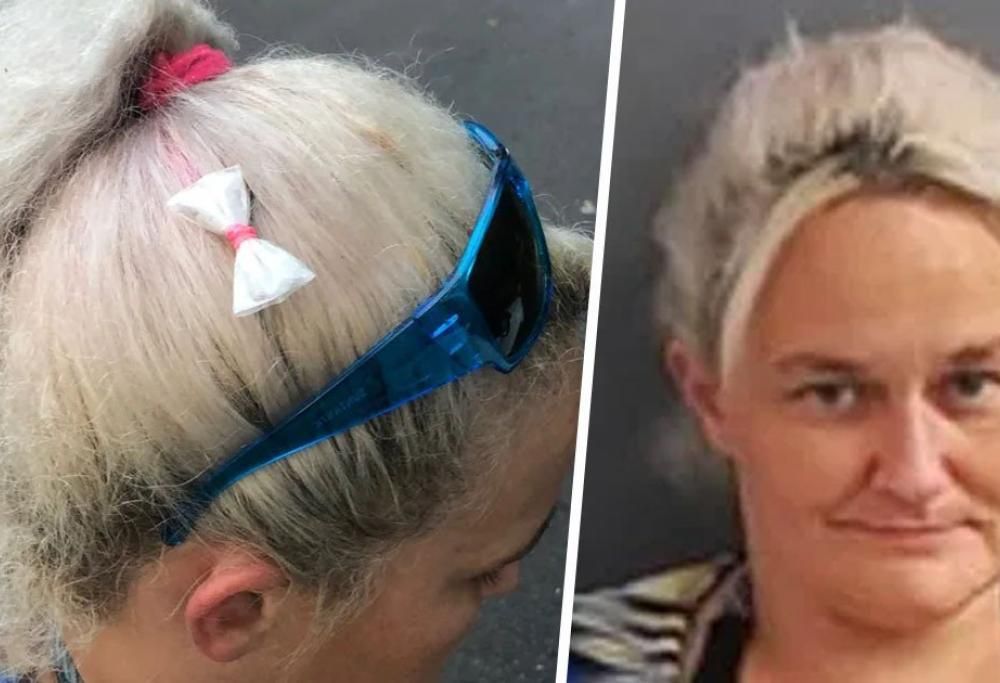 Contrabbandava Metanfetamina nascosta nei fiocchi per capelli: arrestata!