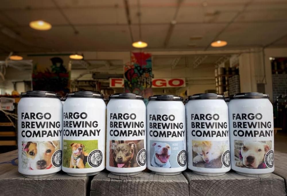 Foto di cani abbandonati sulle lattine di birra: l’iniziativa lodevole per farli adottare