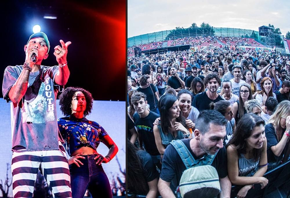 Pharrell ringrazia Milano: “Ricorderò per sempre di aver cantato Freedom con voi!”