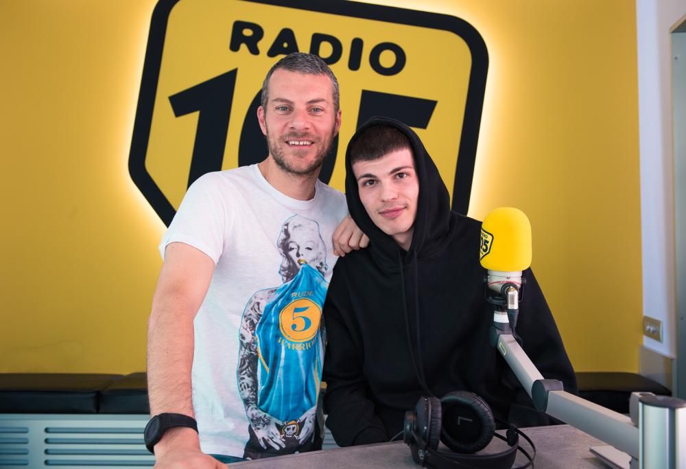 Quentin40 a 105 Mi Casa: guarda le foto dell’intervista