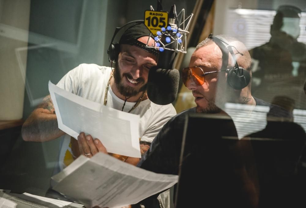 105 Trap, Gué Pequeno ospite di Charlie Charles e Moko: le foto