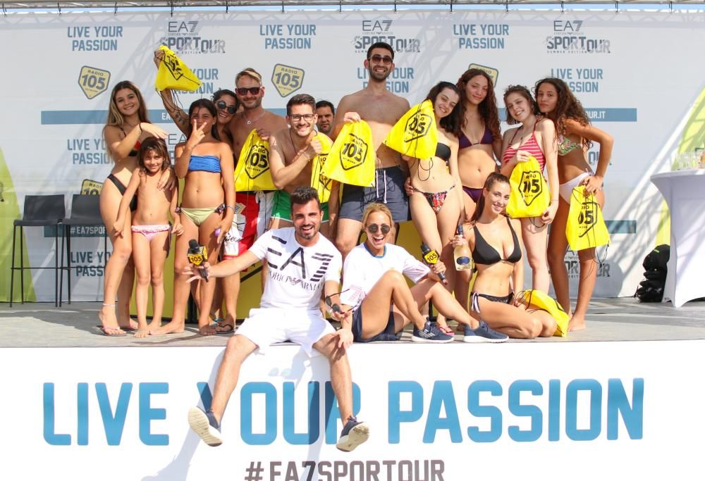 EA7 Emporio Armani Sportour: la tappa Summer Tour di Ostia