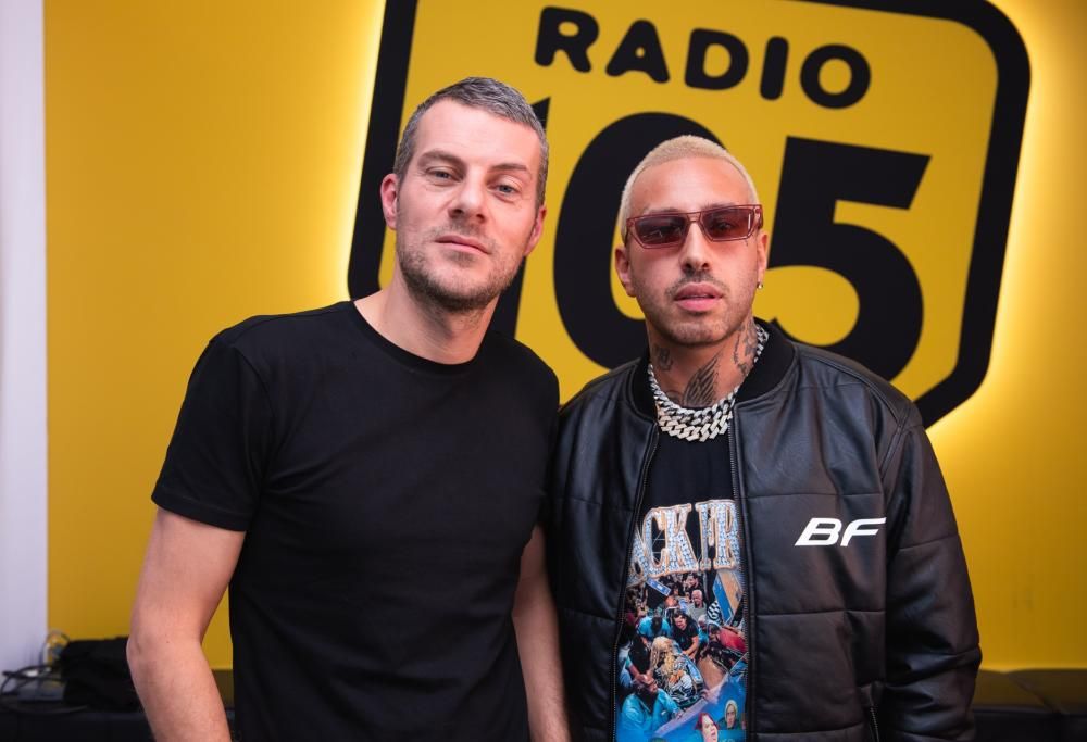 Luchè a 105 Mi Casa: le foto dell’intervista