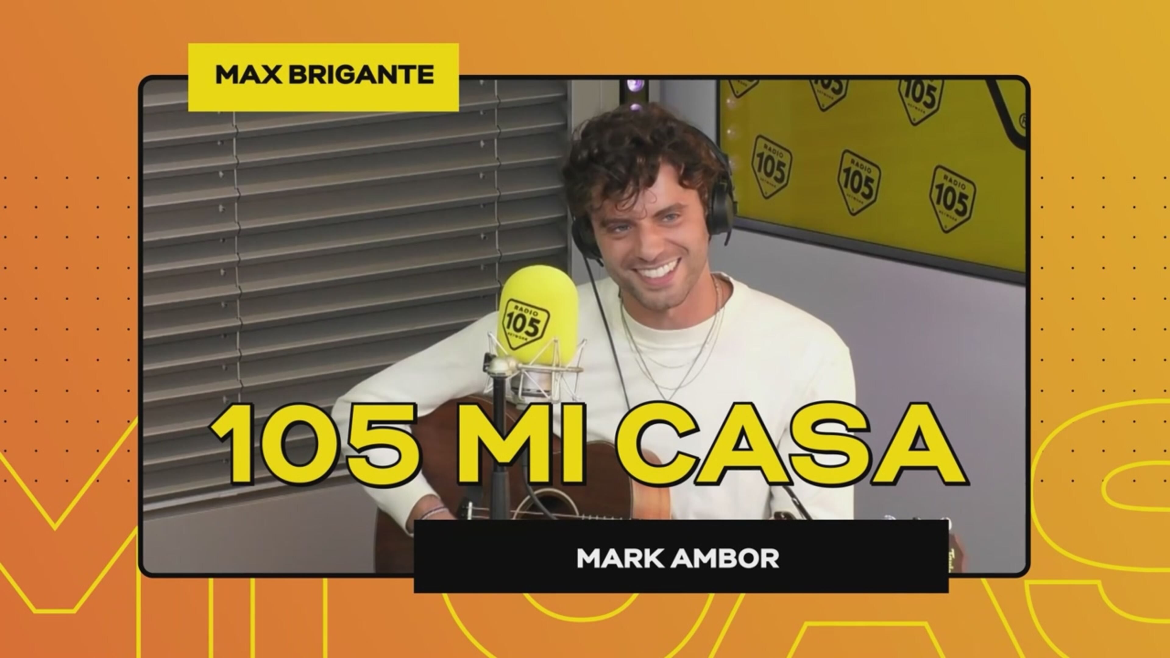Mark Ambor canta dal vivo “Belong Together”
