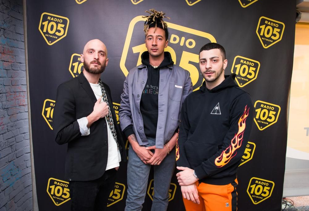 Ghali a 105 Trap: le foto dell’intervista