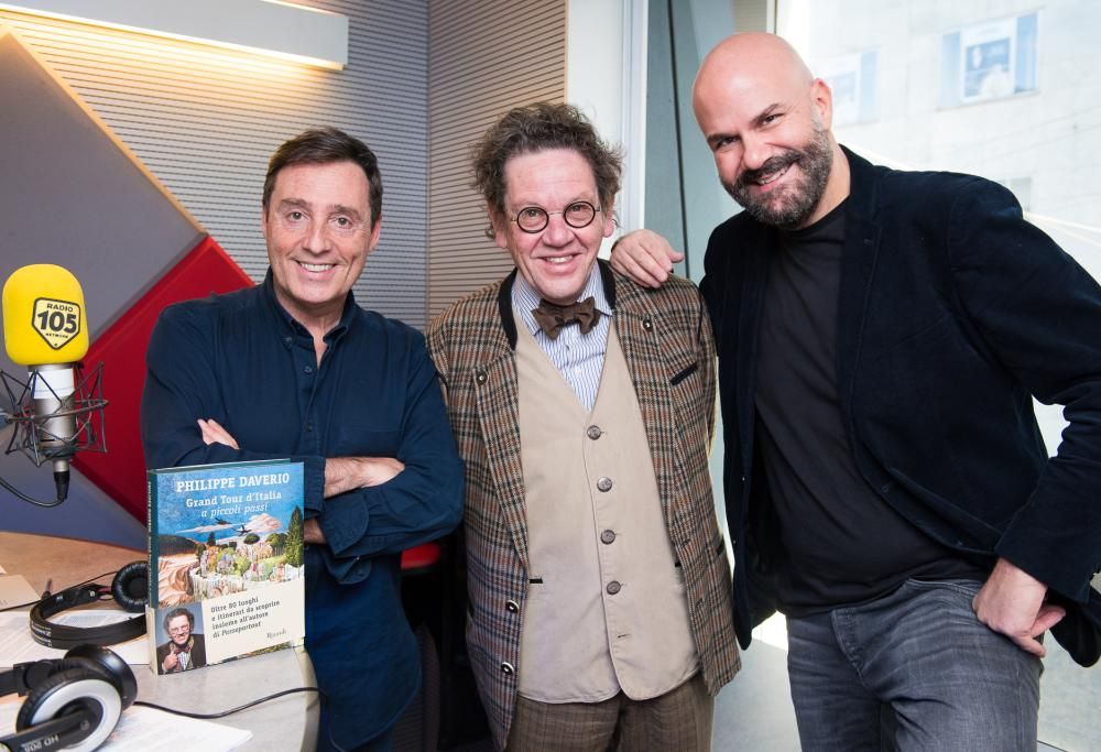 Philippe Daverio, le foto dell’intervista a 105 Friends