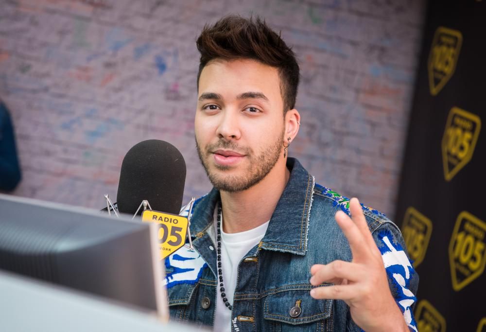 Prince Royce a 105 Mi Casa: le foto dell’intervista