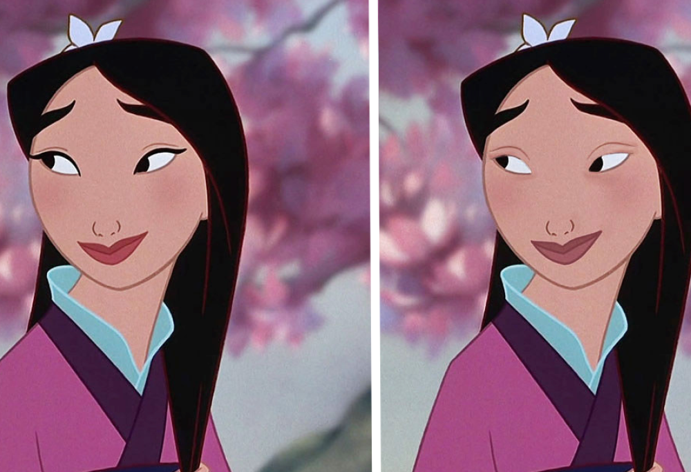 Le principesse Disney finalmente senza trucco!