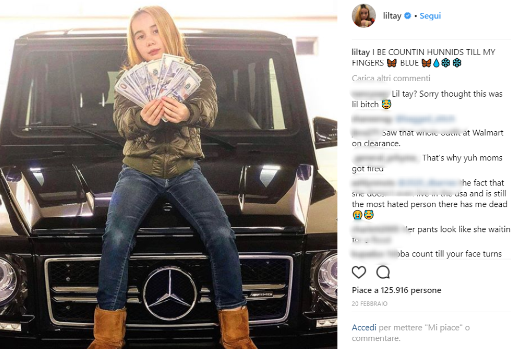 Lei è la bambina più odiata di Instagram e c’è un perché