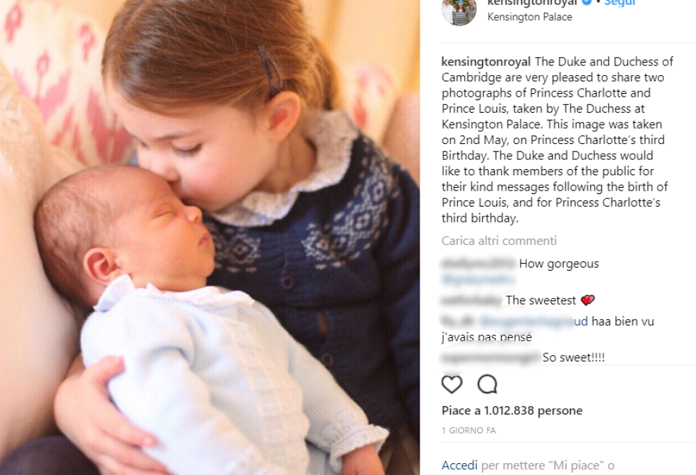 Ecco le prime (dolcissime) foto ufficiali del terzo royal baby: Louis Arthur Charles