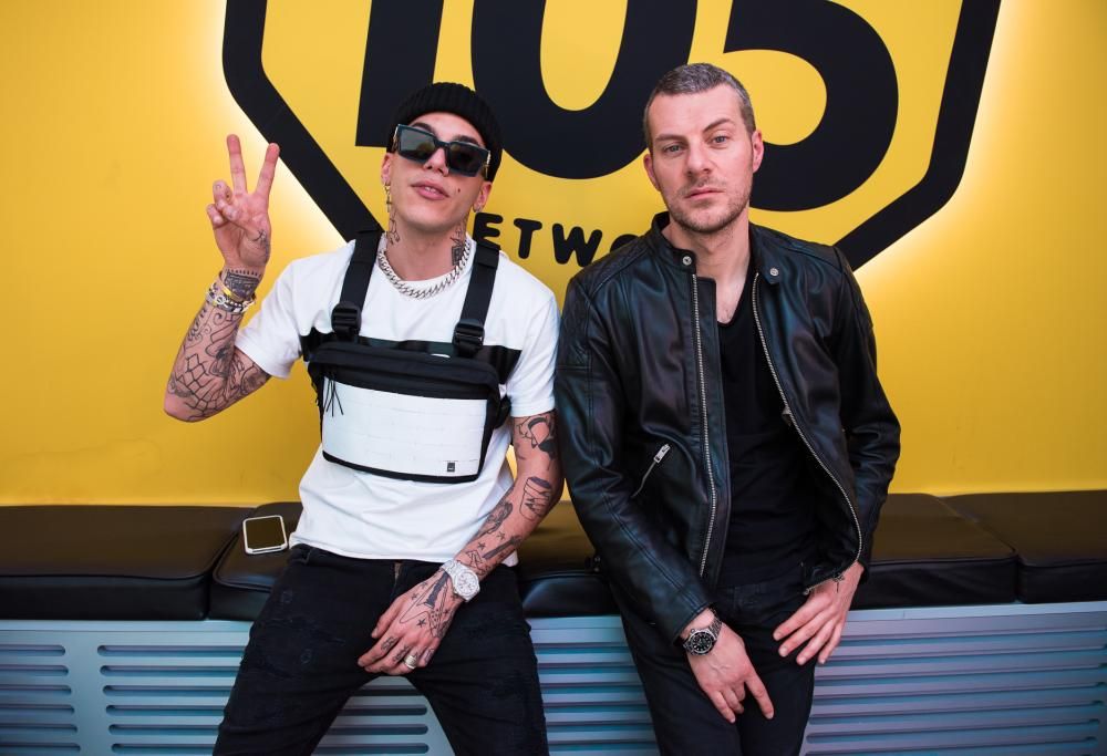 Sfera Ebbasta a 105 Mi Casa: le foto dell’intervista