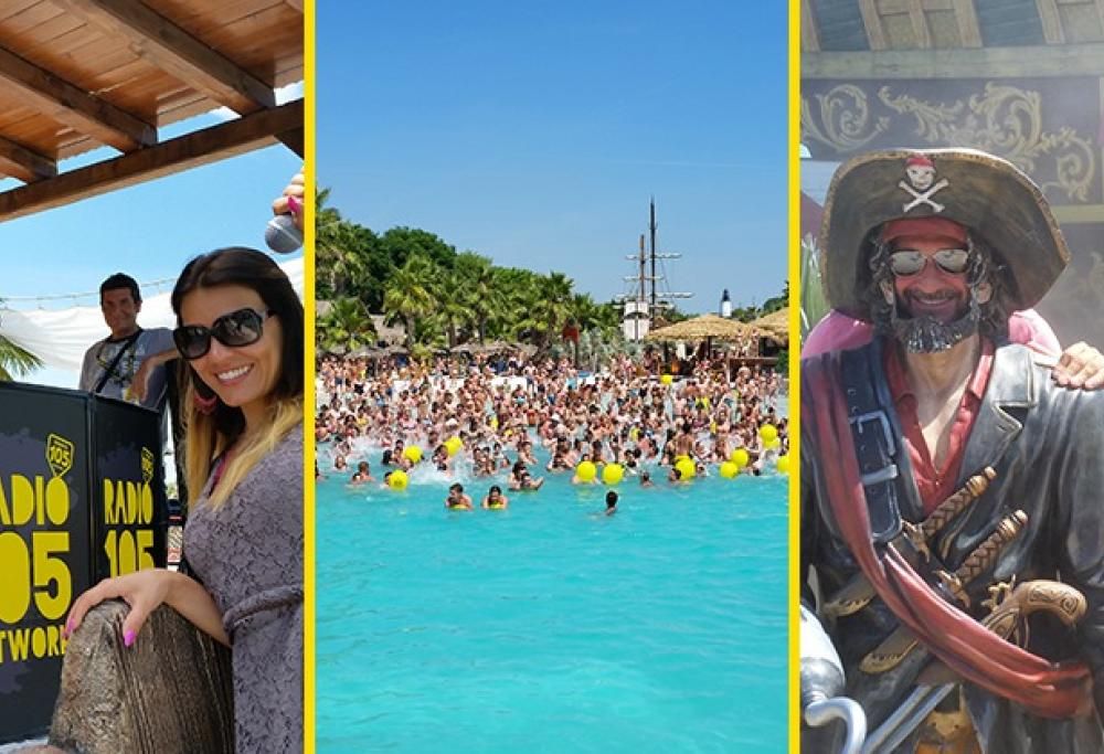 Ylenia e Dj Giuseppe star di 105 Aqualandia!