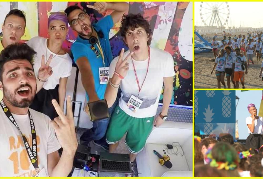 Color Run, le immagini della “Sunset Edition” a Rimini